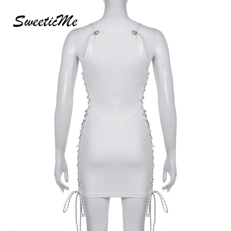 Đầm Ngắn Cổ Tròn Dáng Ôm Màu Tương Phản Có Khóa Kéo Thời Trang 2023 Cho Nữ