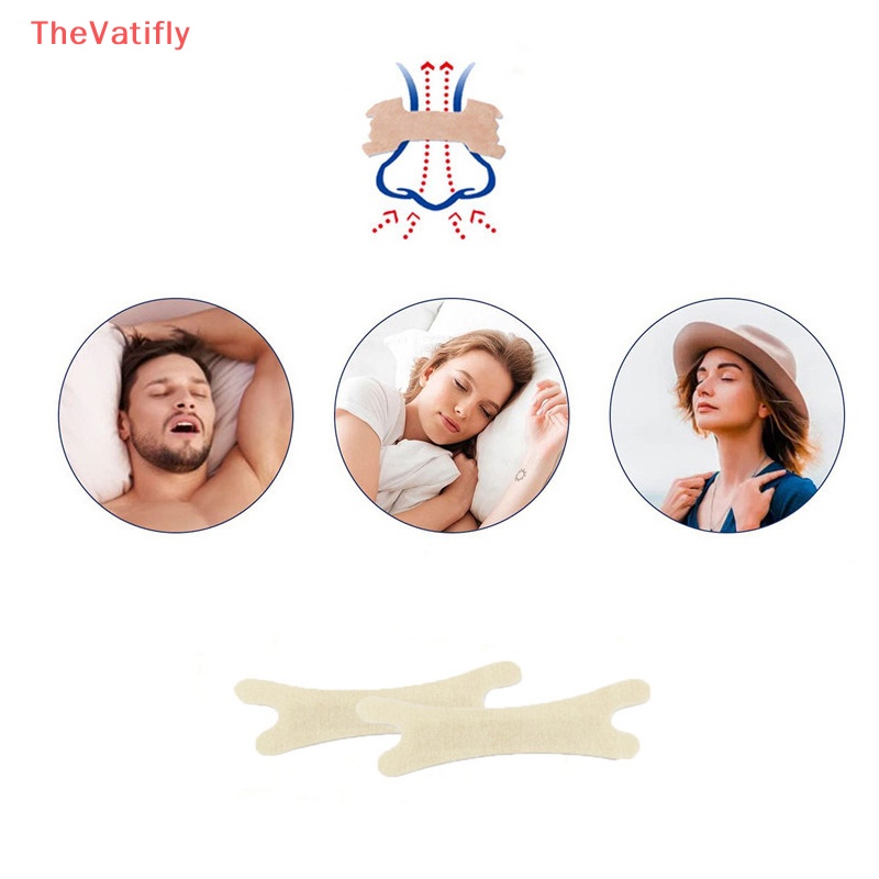 Set 100 Miếng Dán Mũi Chống Ngáy Tiện Dụng Khi Ngủ