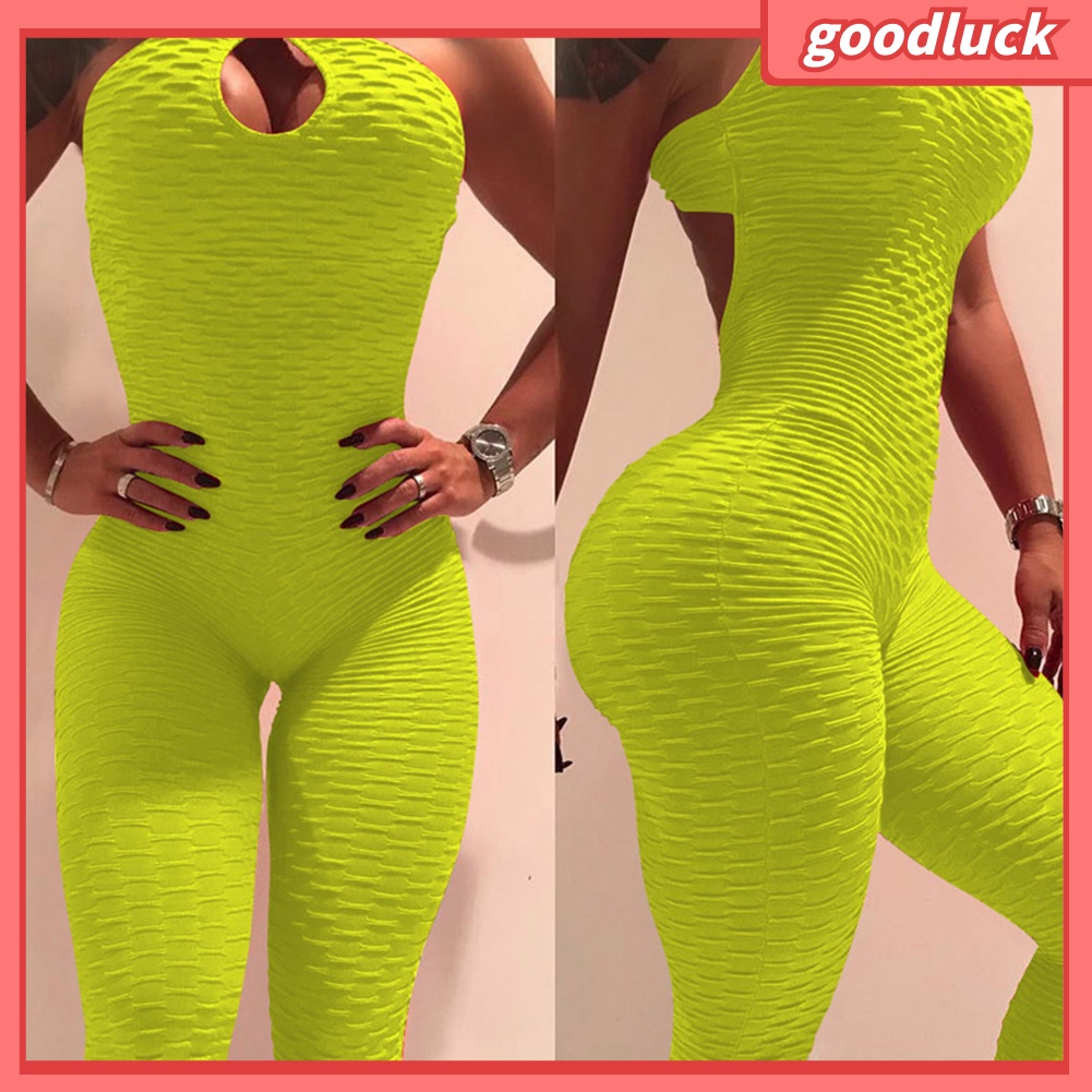 [ULK] Áo liền quần Thể Thao Dáng Ôm Co Giãn Nâng Hông Gợi Cảm Cho Nữ