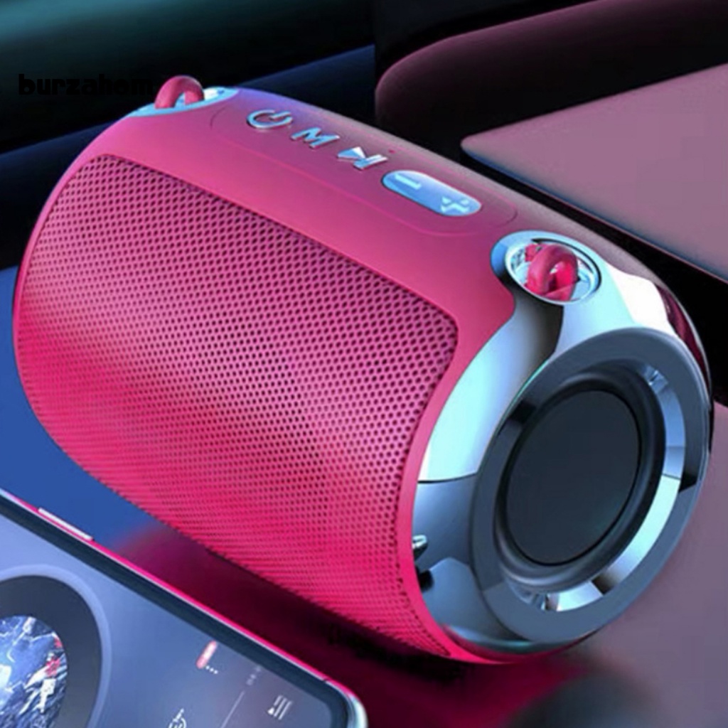 Loa Bluetooth Không Dây Âm Thanh Siêu Trầm Đa Năng Có Đèn LED RGB Cho Xe Hơi