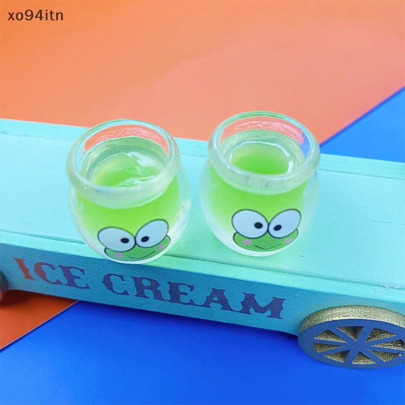 SANRIO Tn Set 2 Chậu Mật Ong Mini Dạ Quang Thủ Công Ba Chiều Bằng Nhựa Resin Sáng Tạo n