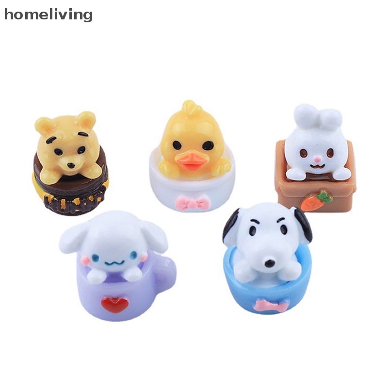 1 Đồ trang trí Động Vật Thu Nhỏ Xinh Xắn Dùng Để Trang Trí Nhà Búp Bê