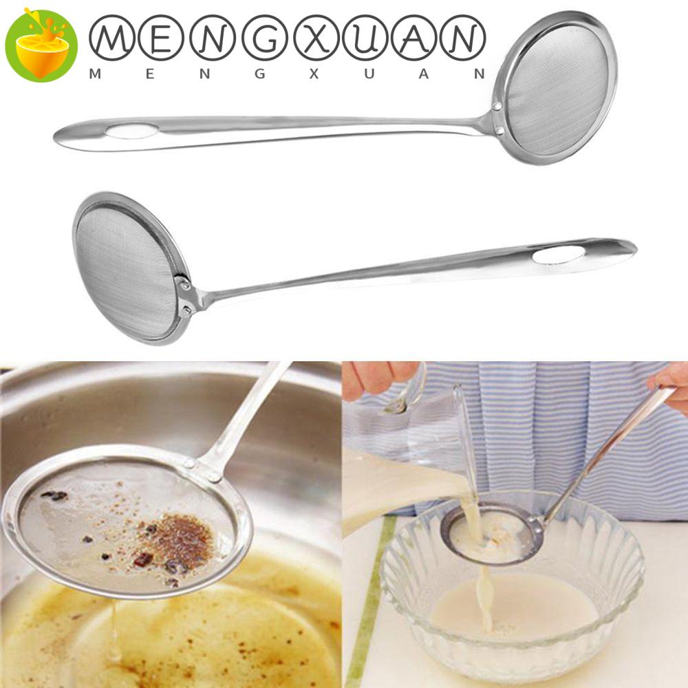 Vá Lưới Mịn Bằng Thép Không Gỉ Dùng Vớt Thực Phẩm Tiện Dụng