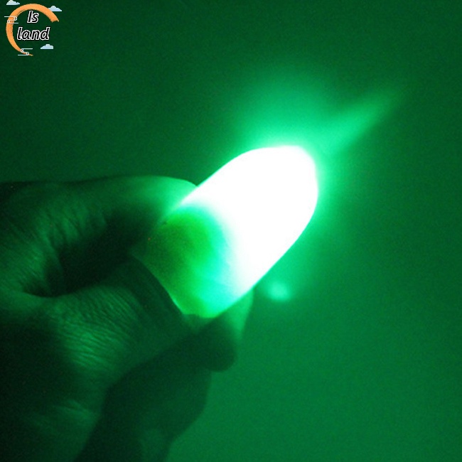 [IS] 1 Cặp Đèn LED Hình Ngón Tay Cái Sáng Tạo - Xanh Lam / Xanh Lá / Đỏ Để Trình Diễn Ảo Thuật