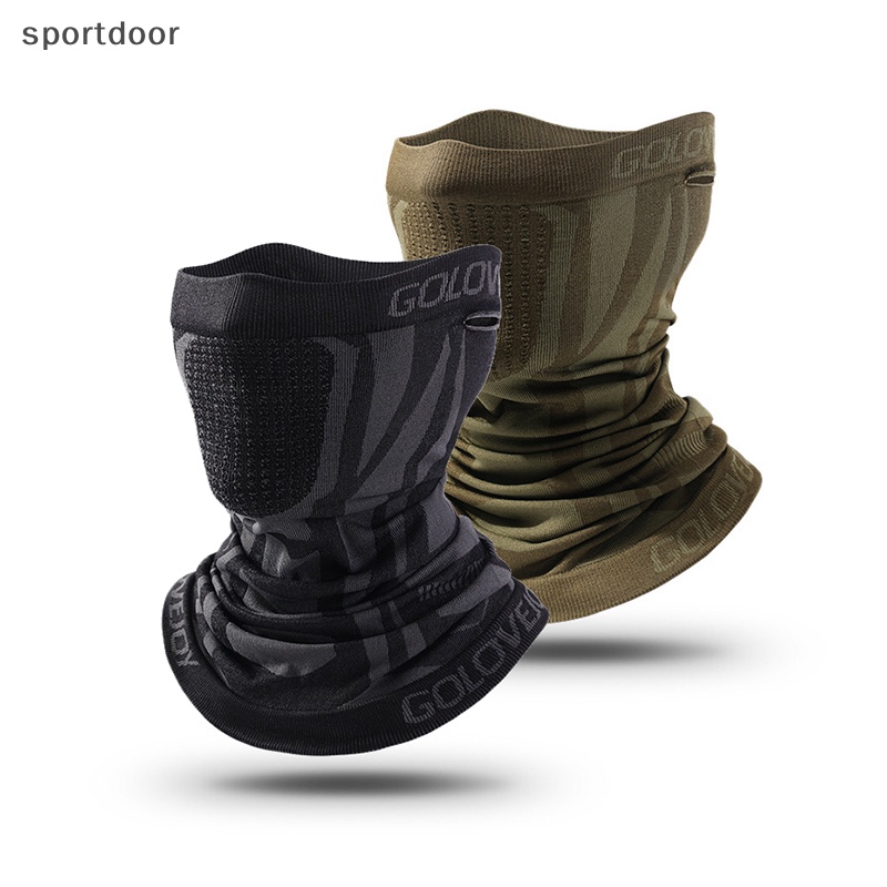 [sportoutdoor] Khẩu Trang Che Phủ Cổ Giữ Ấm Đi Xe Đạp Trượt Tuyết Đi Bộ Đường Dài Thoáng Khí In Họa Tiết Mùa Đông [out]