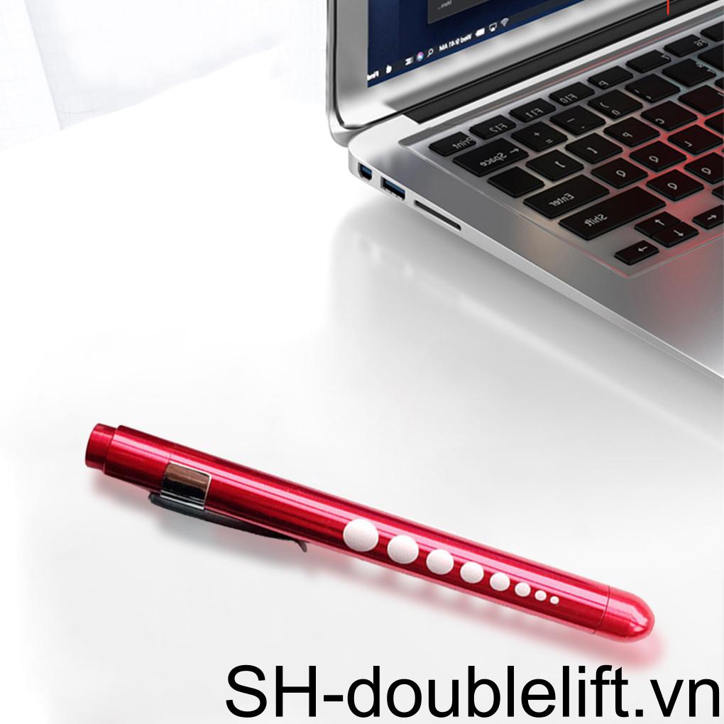 Đèn Pin LED Dạng Bút Chống Trượt Chống Thấm Nước Bằng Thép Không Gỉ