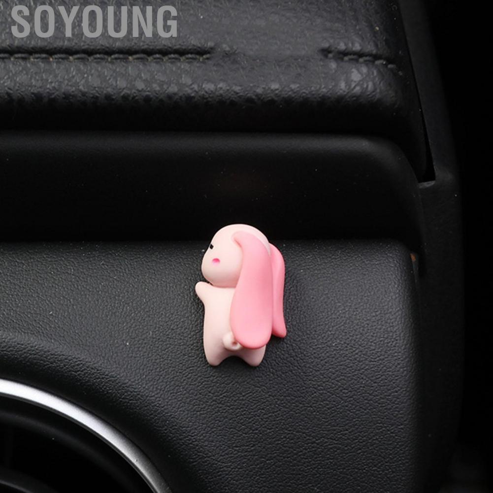 Soyoung Dashboard Decorations  Lightweight Ornaments Resin Lovely for Cars Desktop