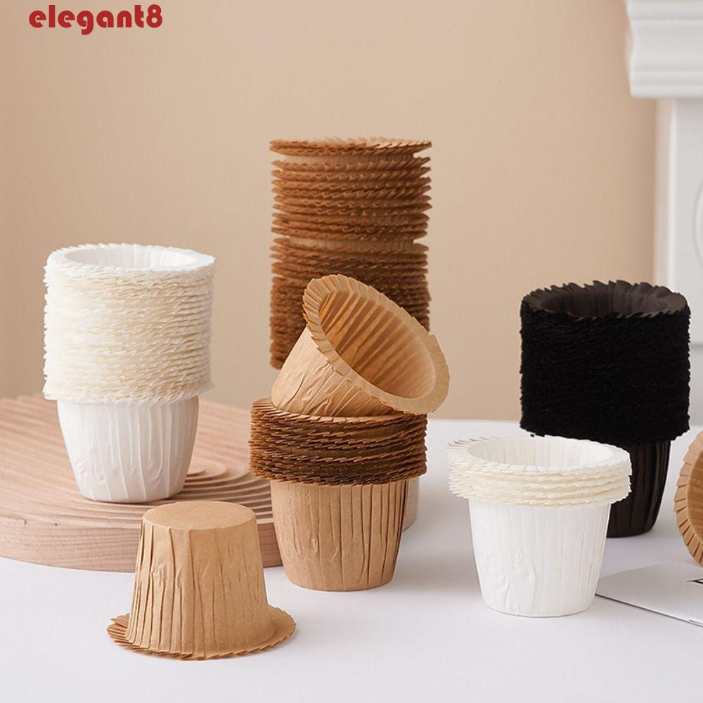 Cốc Giấy Tròn Chống Dầu Đựng Bánh Tráng Miệng Dành Cho Tiệc Cưới