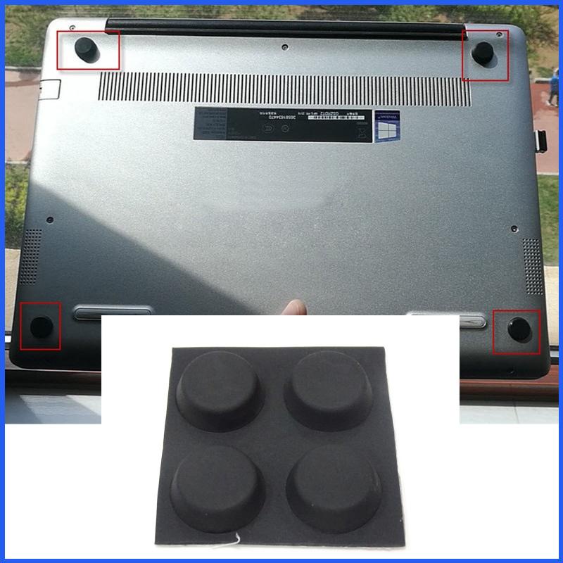 Bộ 4 Miếng Đệm Giảm Nhiệt Bằng Silicon Mềm Cho Laptop PC