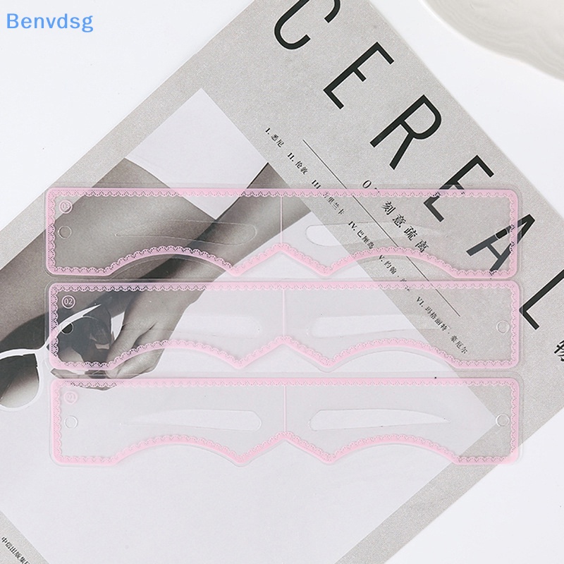 Bộ 3 Dụng Cụ Hỗ Trợ Trang Điểm Lông Mày Một Bước Tiện Dụng