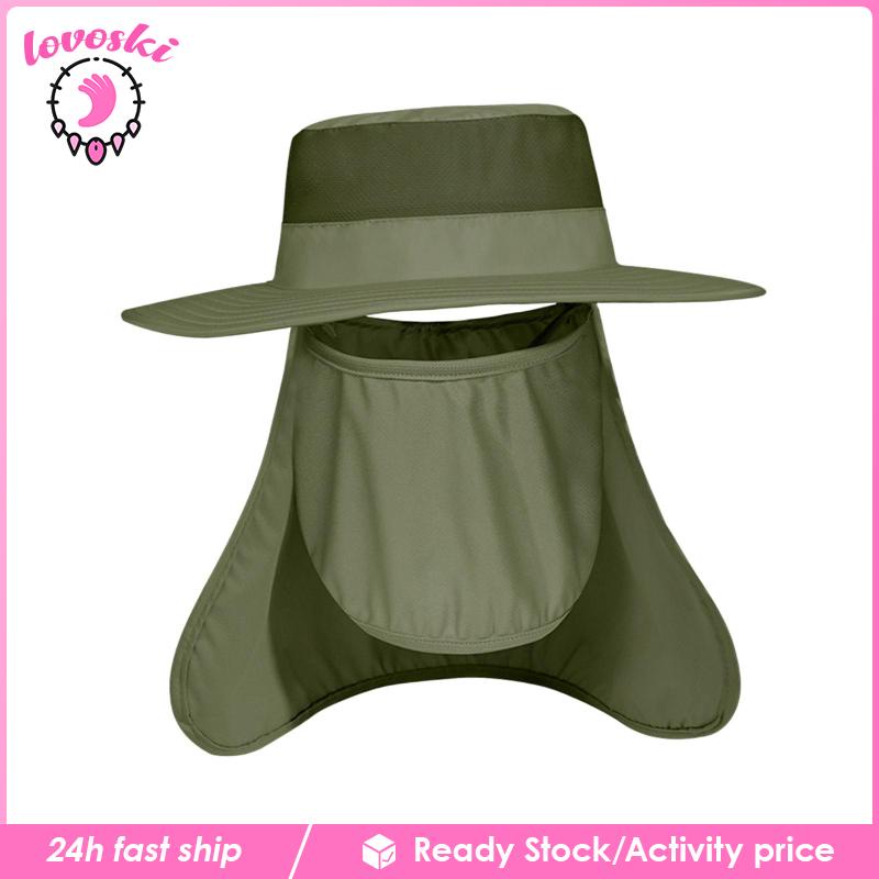 Nón Tai Bèo Vành Rộng Bằng Polyester Dùng Câu Cá / Dã Ngoại