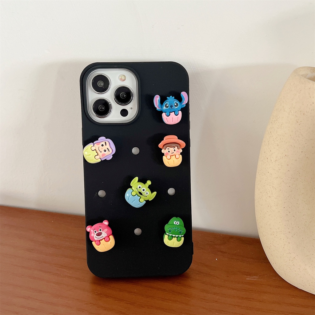 Ốp Điện Thoại Tpu Dẻo Họa Tiết Hoạt Hình Toy Story 3D Dễ Thương Cho iPhone 14 13 12 11 Pro Max