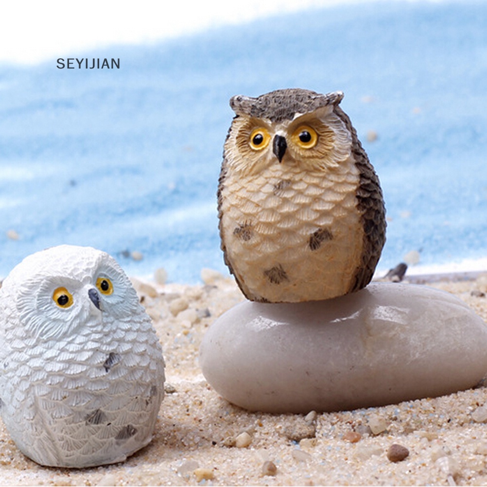 Mô Hình Chim Cú Dùng Trang Trí Vườn Diy