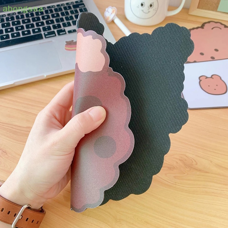 Tấm Lót Chuột Máy Tính Bằng Cao Su Mềm Chống Trượt In Hình Gấu Hoạt Hình Dễ Thương
