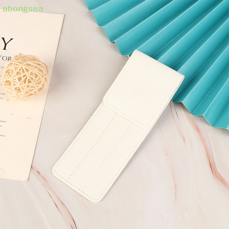 Abongsea Túi Da Đựng Nhíp Gắn Lông Mi Giả Chuyên Dụng