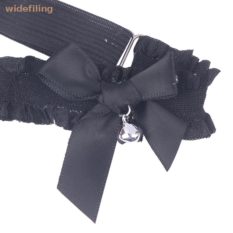 Widefiling Vòng Ren Hình Trái Tim Màu Trắng Gợi Cảm Dễ Thương