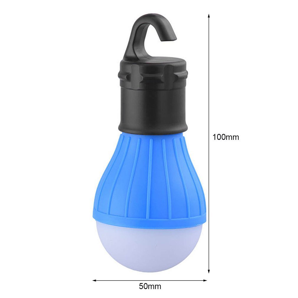 Camping Lamp Portable 3 Led Hiking Lantern Light Outdoor Tent Lamps Universal Hook Activities Accessories [Q/1]