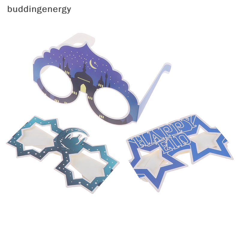 {BUDDI} Mắt Kính Giấy eid Mubarak Đạo Cụ Chụp Ảnh eid Al Adha {Phật Giáo}