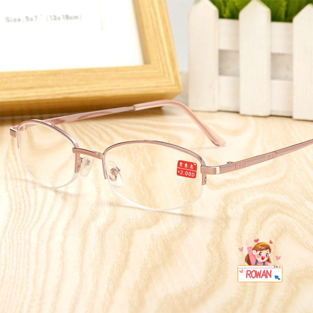 Kính Đọc Sách Nửa Gọng Cổ Điển Chống Mỏi Mắt Thời Trang