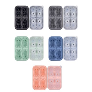 Khay Silicone Làm Đá Hình Chó Bull