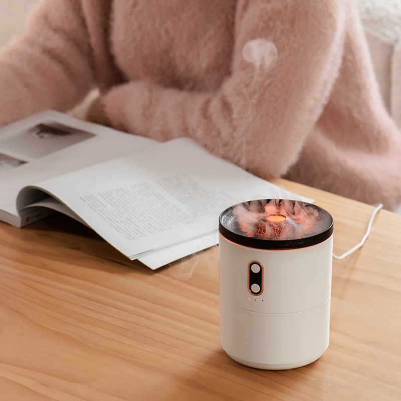 Máy Phun Sương Tạo Độ Ẩm Không Khí 450Ml Kết Nối USB