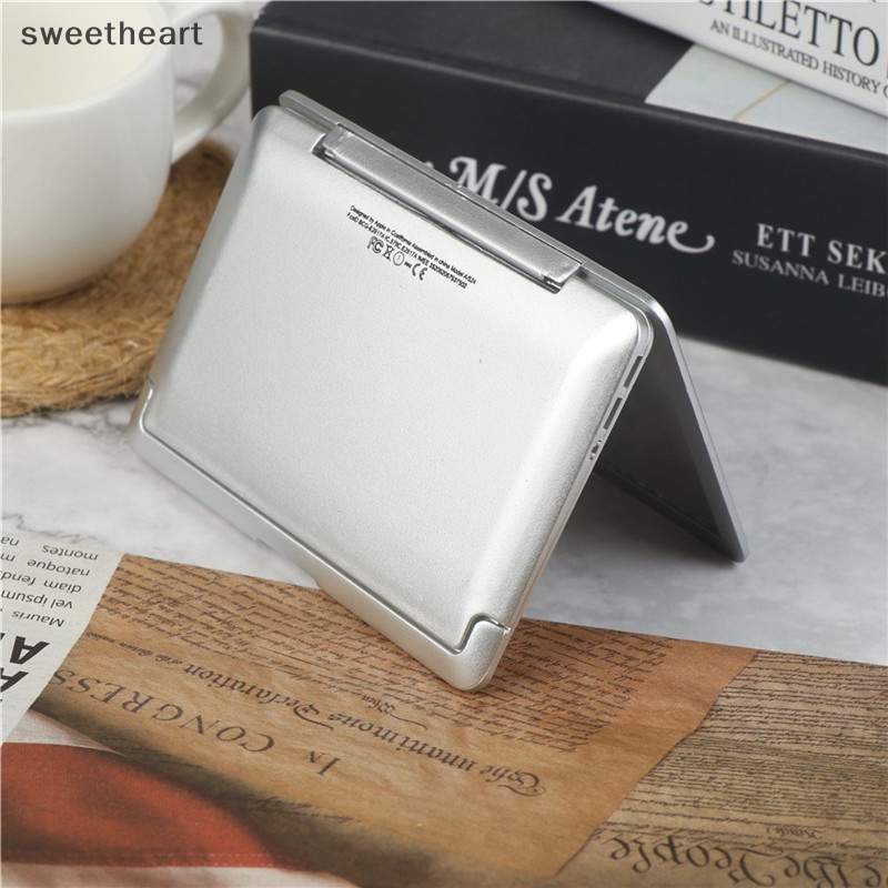 Cô gái Mini Túi máy tính xách tay hình dạng trang điểm rõ ràng gương bé Gương Đồ chơi New