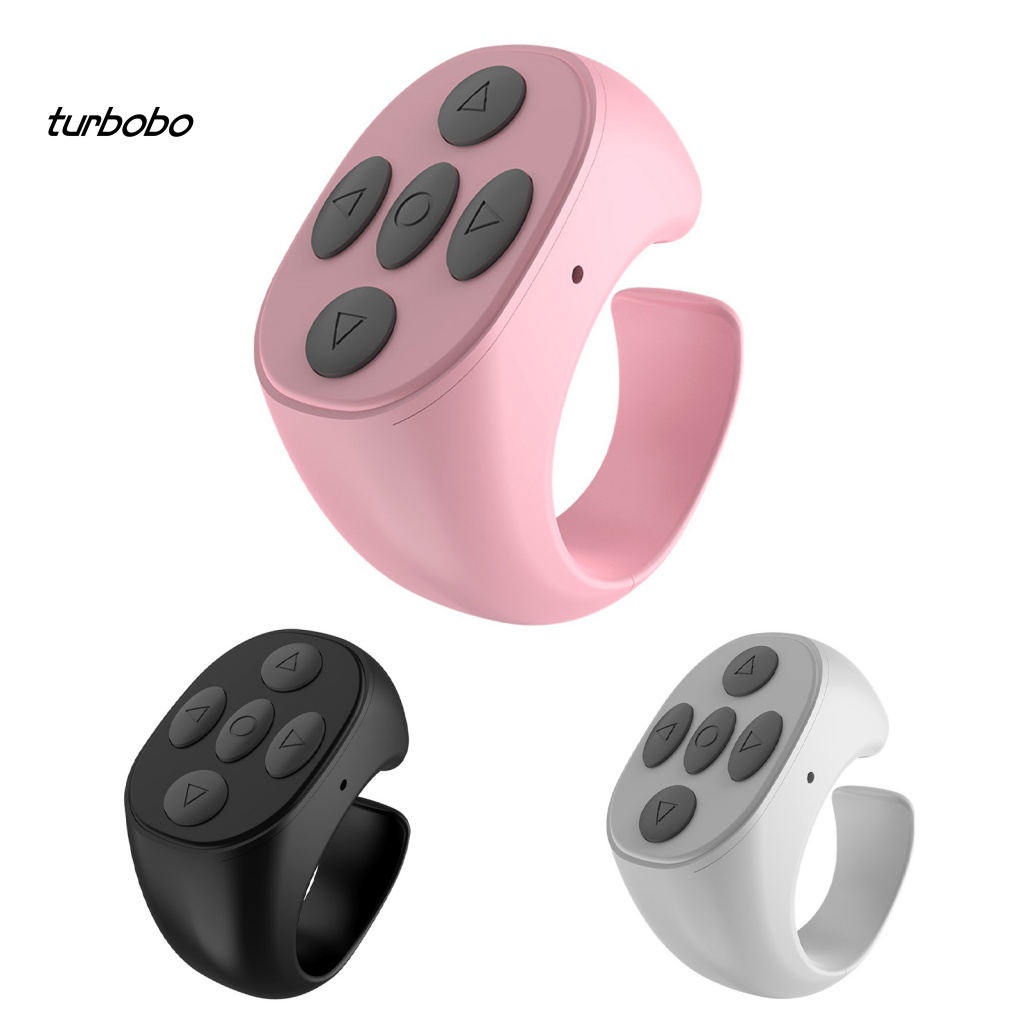 Thiết Bị Điều Khiển Video Ngón Tay Tự Động Kết Nối Bluetooth Không Dây Cho Điện Thoại Di Động Lười Biếng Pin Dài