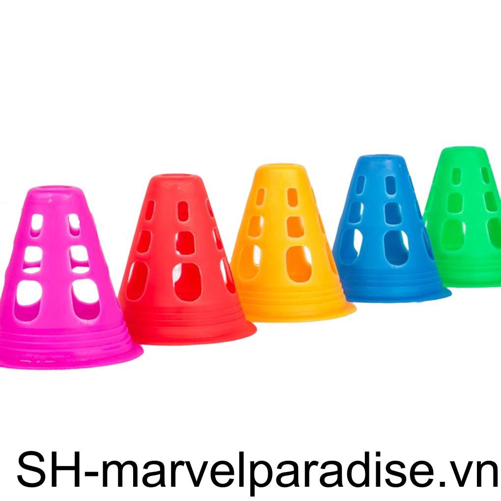 Bộ 30 Cây Lăn Hình Nón Nhiều Màu Sắc Dùng Để Luyện Tập Thể Thao
