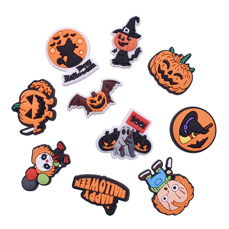 Crocs Ghim Cài Giày Dép Hình crocs jibbitz diy Dễ Thương Kết Hợp Với Dịp halloween