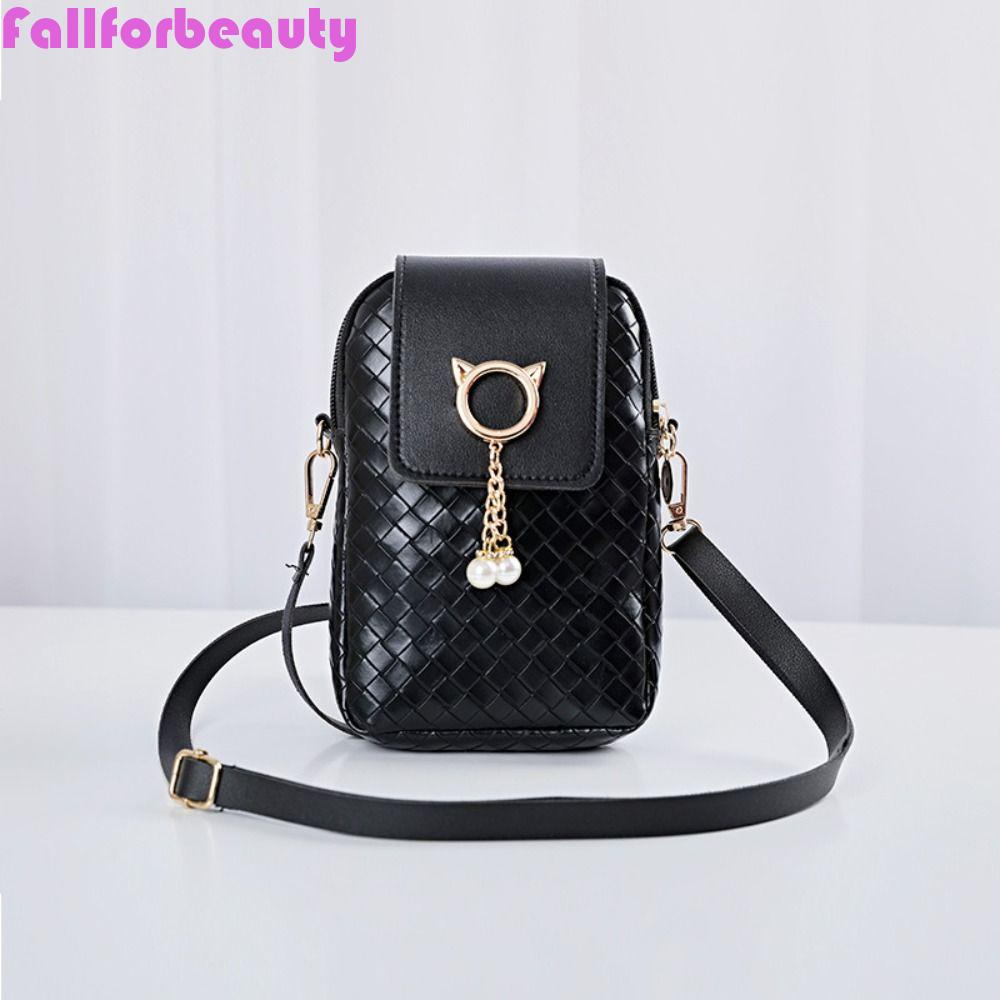 Túi Đeo Chéo Mini Đựng Điện Thoại Đa Năng Đính Tua Rua Thời Trang