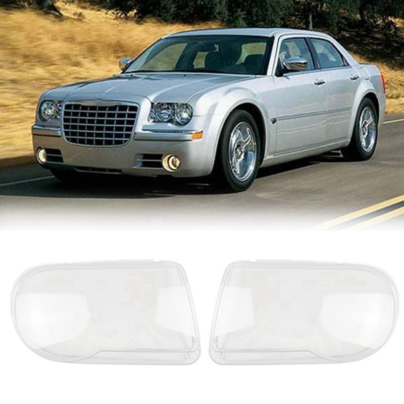 Đèn pha ô tô Thay thế nắp đậy ống kính trong suốt cho Chrysler 300C 2007-2010