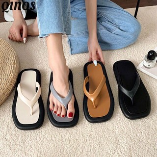 Qinos dép mềm chống thấm nước thời trang cho nữ