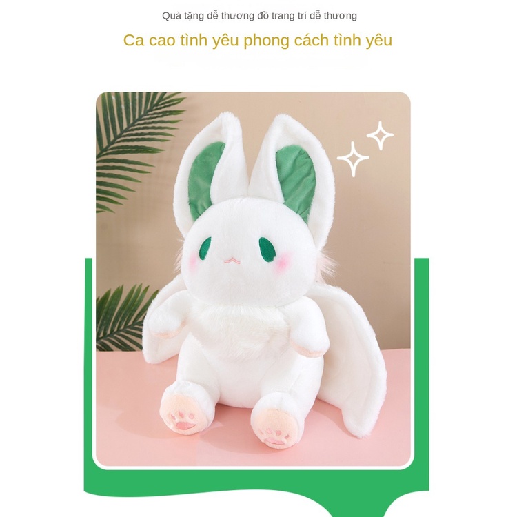 Thú Nhồi Bông Hình Thỏ Trắng Xinh Xắn Đáng Yêu