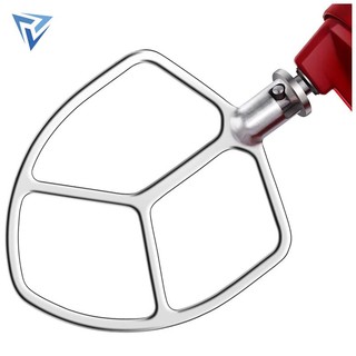 Phụ kiện phụ tùng máy đánh trứng phẳng bằng thép không gỉ Phụ kiện cho KitchenAid 5 '6-Quart Bowl-Lift Mixer , cho nướng-Pastry.Pasta Dough