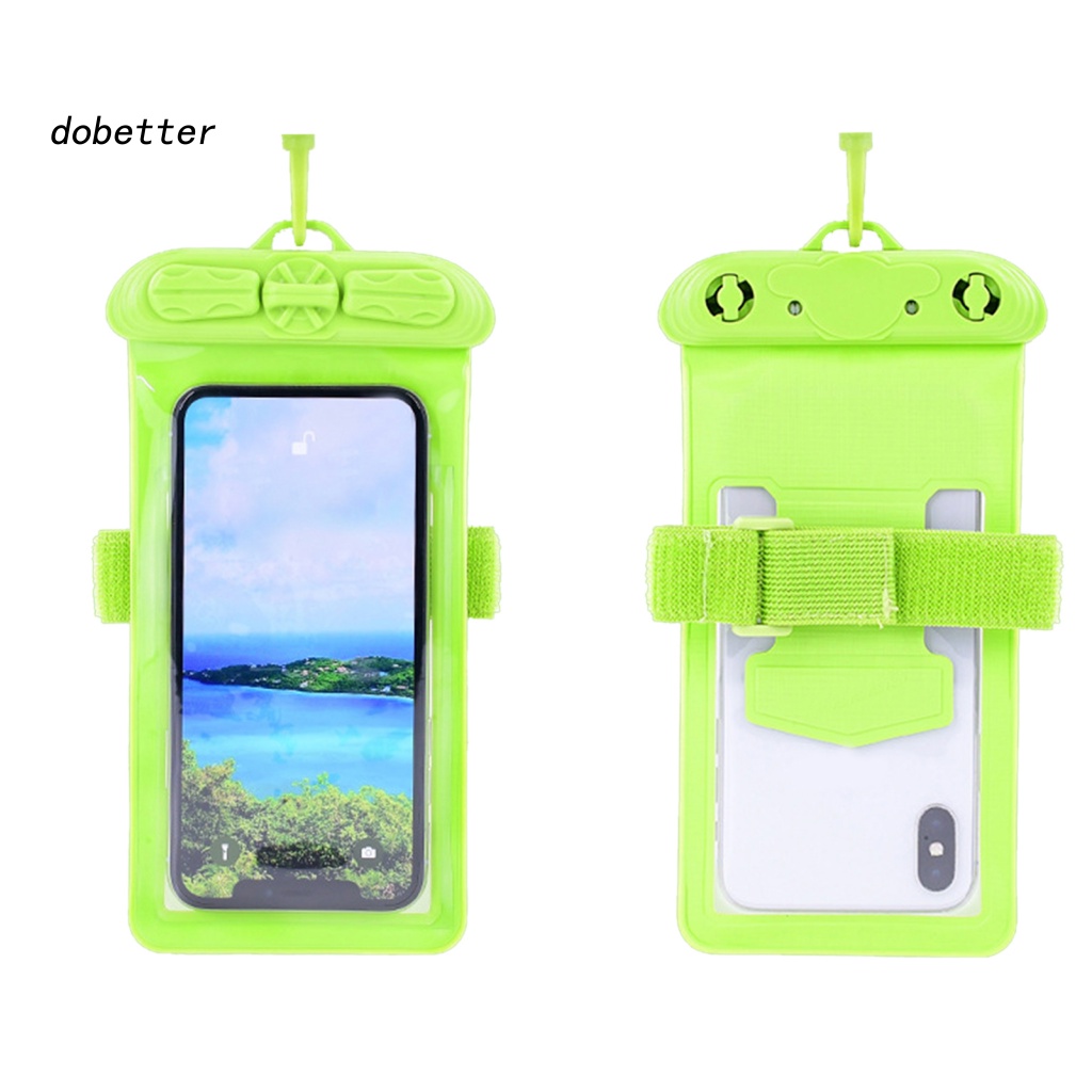 Túi Đựng Điện Thoại Di Động Trong Suốt Chống Thấm Nước Có Dây Treo Thông Dụng Cho Hoạt Động Dưới Nước