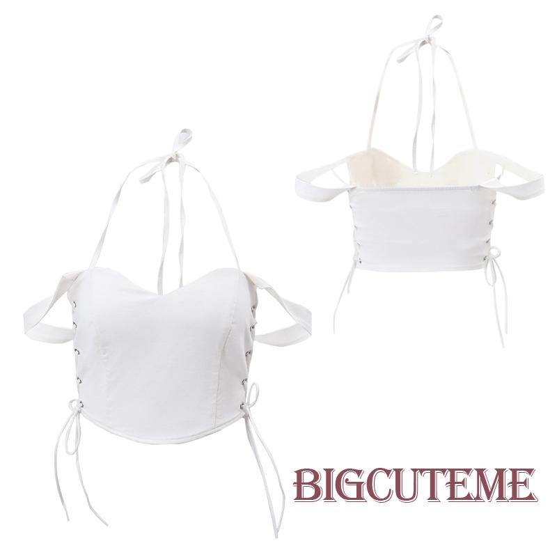 Áo Hai Dây Sát Nách Hở Lưng Dáng Ôm Thời Trang Mùa Hè Quyến Rũ Cho Nữ