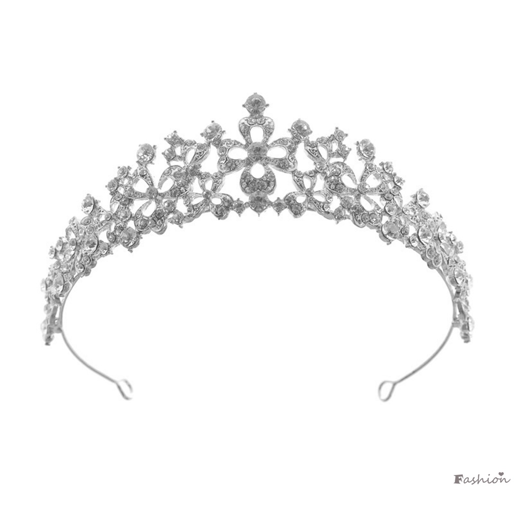Vương Miện Công Chúa Đính Đá Lấp Lánh Sang Trọng Cho Người Lớn