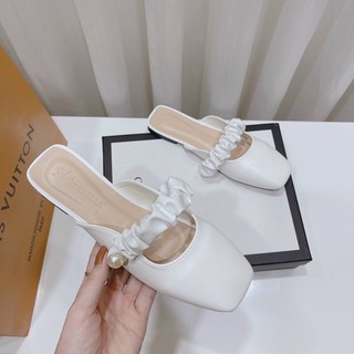 Sục bánh bèo sục quai nhún gót tròn 2 cm BB-0192