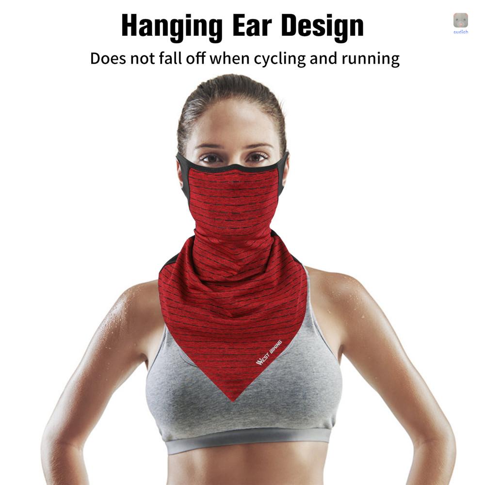 Khăn Che Mặt Bằng Lụa Chống Lạnh Chống Gió Dùng Khi Lái Xe Ngoài Trời Vào Mùa Hè