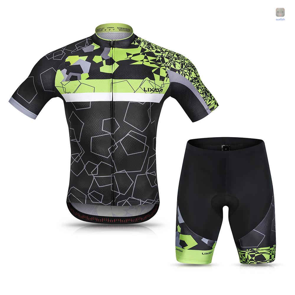 Bộ Quần Áo Đi Xe Đạp Thoáng Khí Mau Khô Lixada Dành Cho Nam