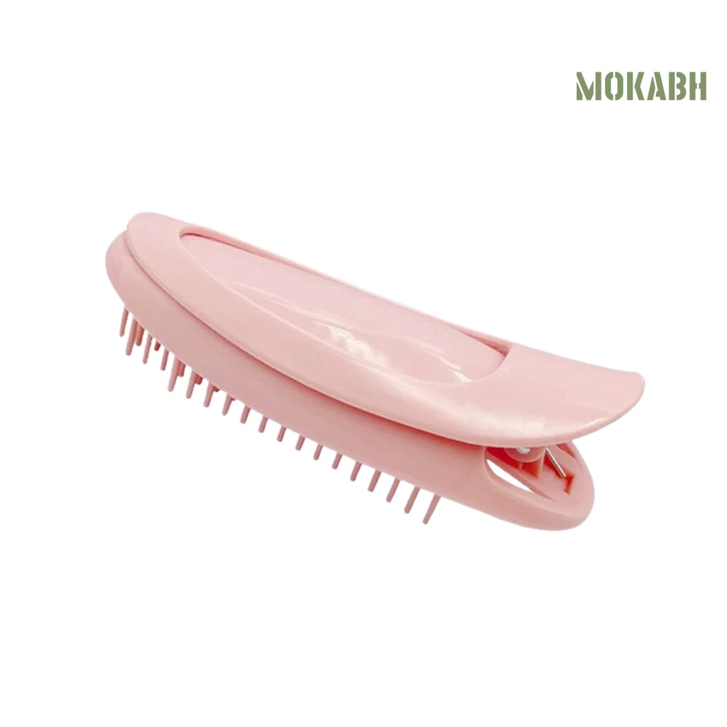 [Mok Abh] Kẹp Tóc Xoăn Bằng Nhựa Hiệu Quả Cao Không Dùng Nhiệt Chống Rơi Dành Cho Nữ DIY