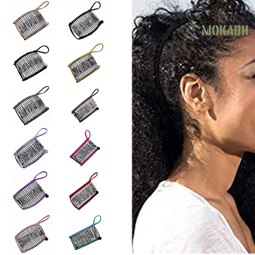 Lược Cài Tóc 20 Răng Mềm Mại Tạo Kiểu Tóc Thời Trang Cho Nữ