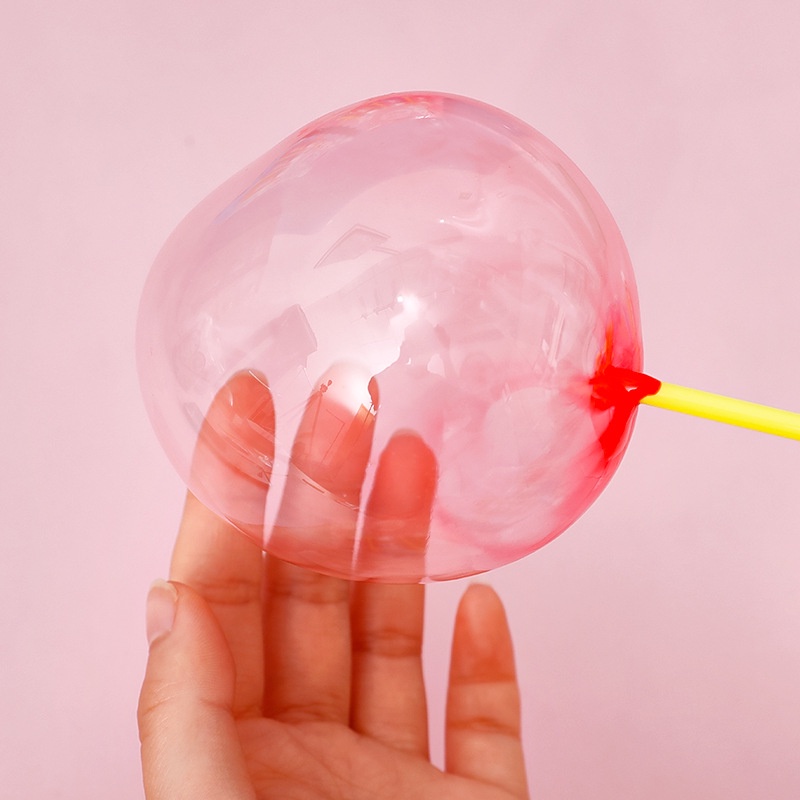 Đồ Chơi Thổi Bong Bóng Hình Hoạt Hình Nhiều Màu Sắc Cho Trẻ Em