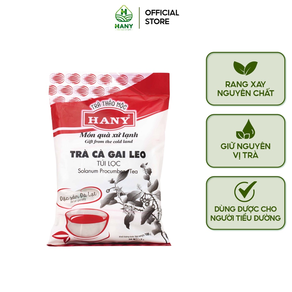 Trà Cà Gai Leo HANY 50 túi lọc Đặc Sản Đà Lạt