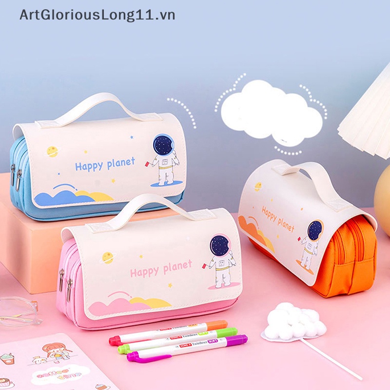 Túi Đựng Bút Họa Tiết Dễ Thương Phong Cách Hàn Quốc