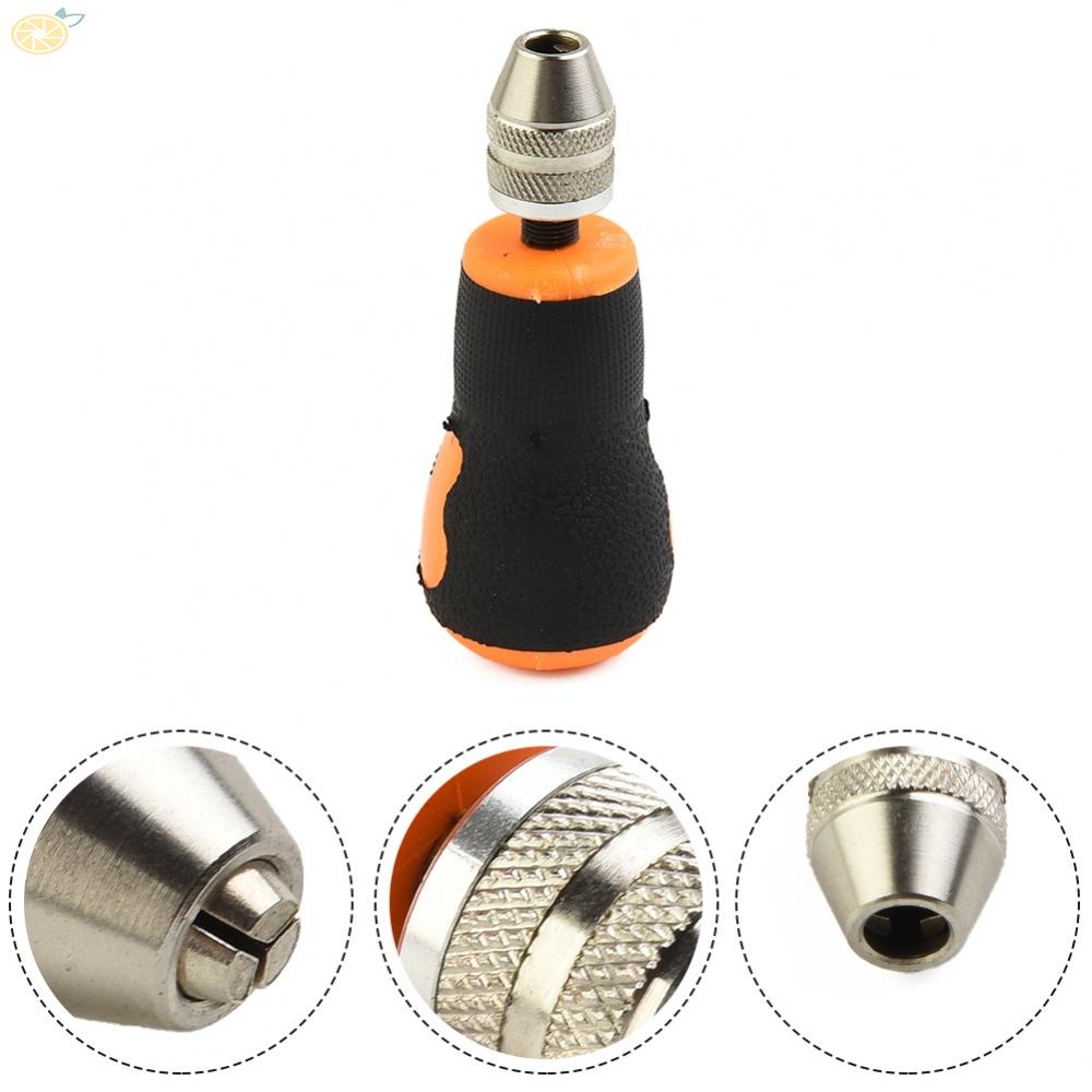 【VARSTR】Small Hand Drill Drilling Bits 0.5-3.2mm Clamping 90x34mm Metal Nonslip