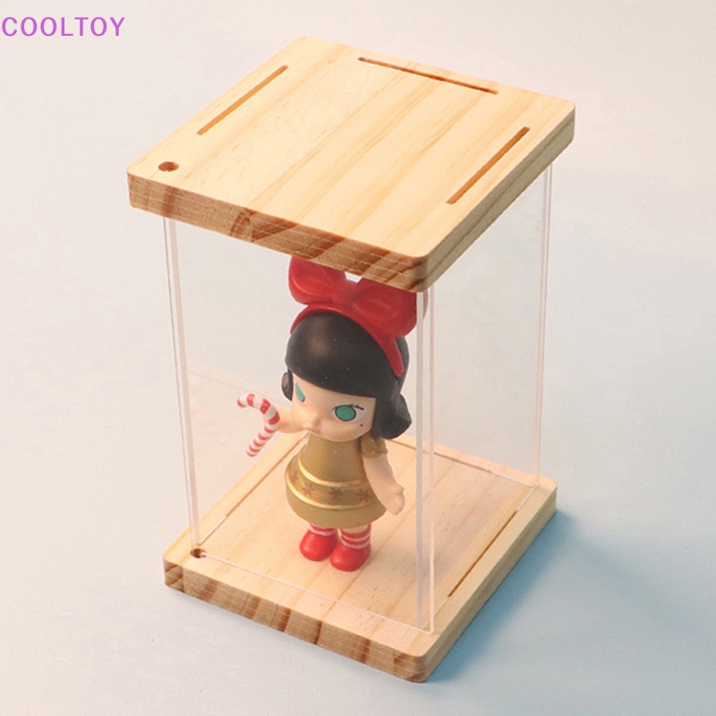 Cooltoy Hộp Trưng Bày Mô Hình Búp Bê Nhỏ Trong Suốt Chống Bụi Sắp Xếp Gọn Gàng DIY