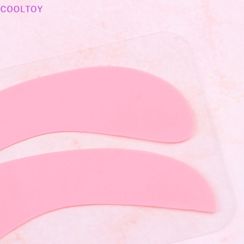 1 Cặp Đệm Silicone Nâng Lông Mi COOLTOY 2023