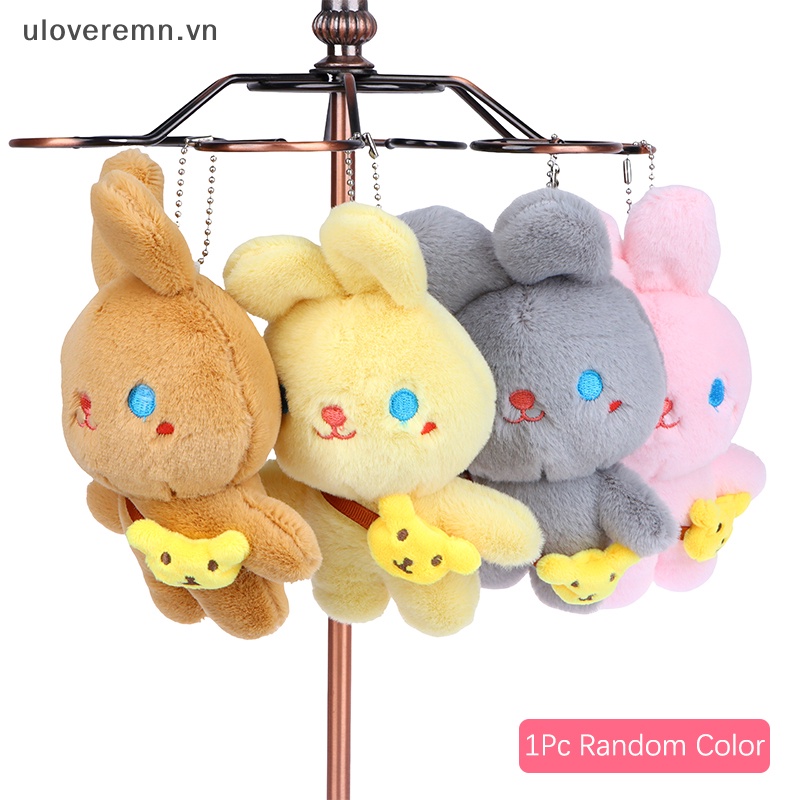 Móc Khóa Thỏ Nhồi Bông 17CM Dễ Thương