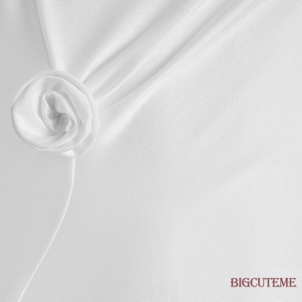 Đầm Dài Không Tay Xẻ Tà Họa Tiết Hoa 3D Thanh Lịch Thời Trang Mùa Hè Cho Nữ